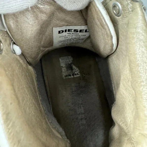 Diesel Diamond High Top Men's Sneakers, size 10 - Picture 12 of 13